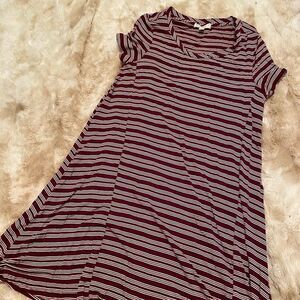 Love fire t-shirt dress